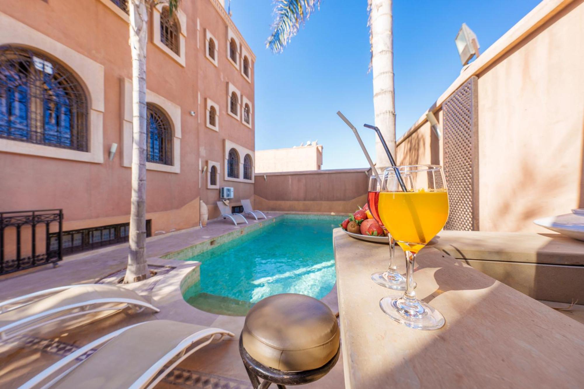 Riad Ushuaia La Villa - Centre Marrakech Marrákes Kültér fotó