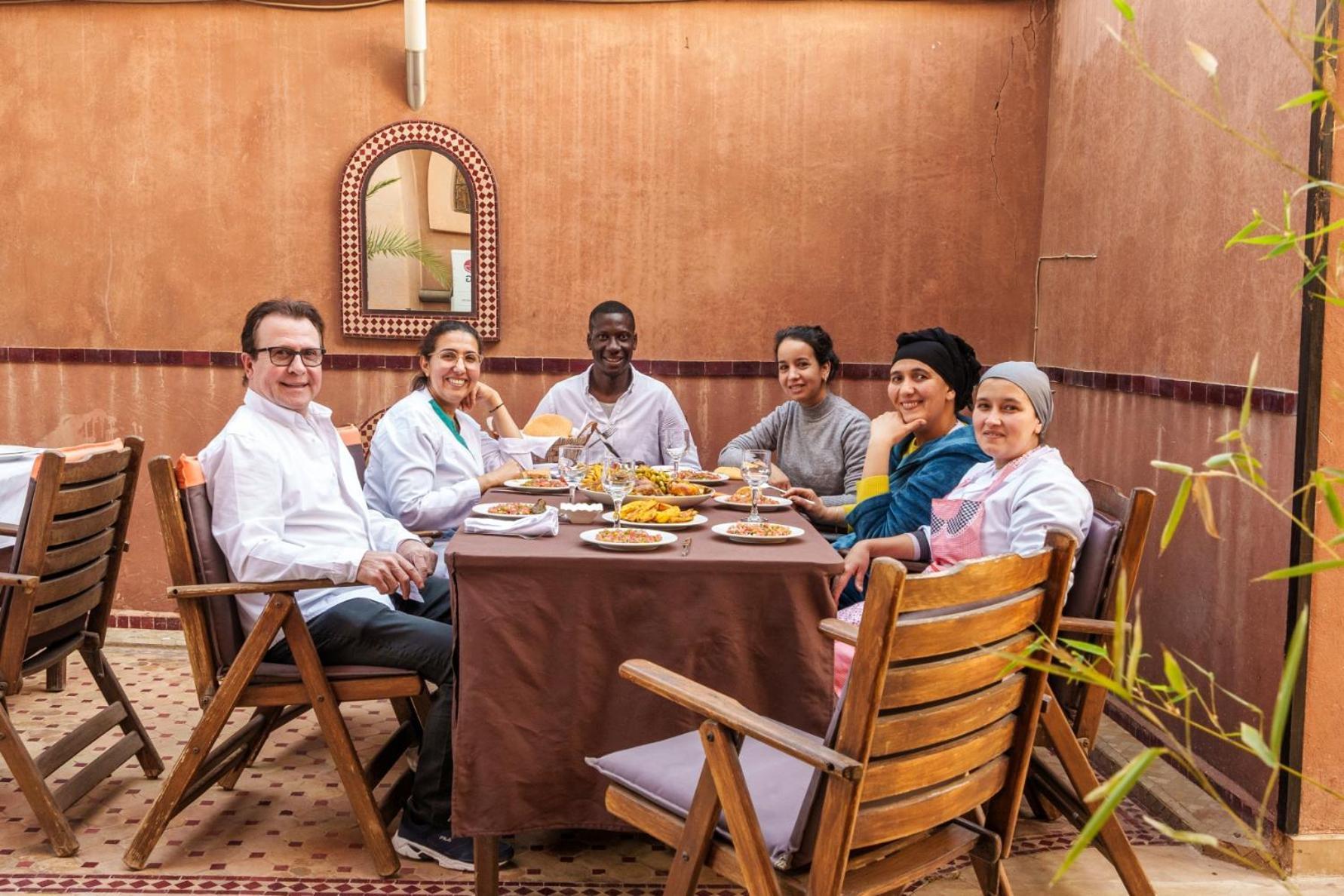 Riad Ushuaia La Villa - Centre Marrakech Marrákes Kültér fotó